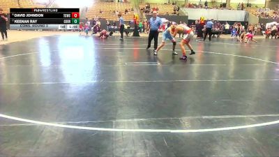 125 lbs Cons. Round 3 - Keenan Ray, Eagle Talon Wrestling Club vs David Johnson, Team Clarksville TCWC