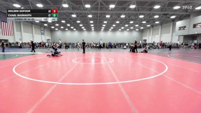 113 lbs Consi Of 64 #2 - Holden Dufour, AK vs Chael Baijnauth, CT