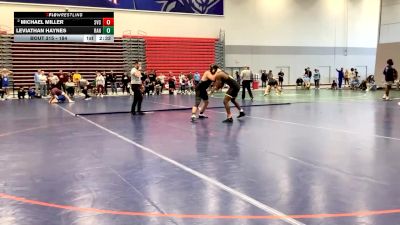184 lbs Cons. Round 3 - Michael Miller, St. Vincent College vs Leviathan Haynes, Randolph
