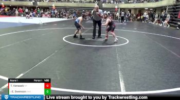 105 lbs Round 1 - Ethan Swenson, Zimmerman Wrestling Club vs Thomas Vanasek, New Prague