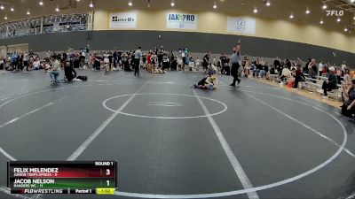 56 lbs Round 1 (6 Team) - Felix Melendez, Junior Terps Xpress vs Jacob Nelson, Rangers WC