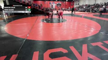 190 lbs Champ. Round 1 - Marcos Colin, BOLINGBROOK vs Drew Silzer, LOCKPORT (Twp)