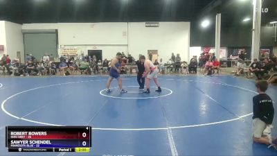 250 lbs Placement Matches (8 Team) - Robert Bowers, Ohio Grey vs Sawyer Schendel, Minnesota Blue