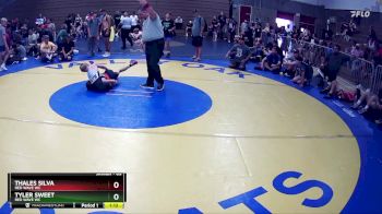 89 lbs 1st Place Match - Thales Silva, RED WAVE WC vs Tyler Sweet, RED WAVE WC