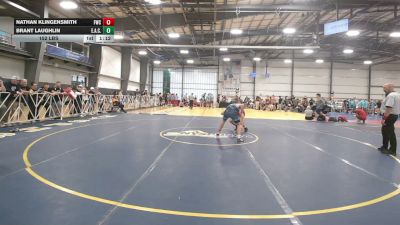 152 lbs Rr Rnd 3 - Nathan Klingensmith, Freakztyle Elite - HSB vs Brant Laughlin, Elite Athletic Club Bad Boys - HSB