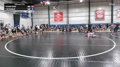92 lbs Ethan Suer, Ohio Scarlet vs Ari Sobaje, California Gold