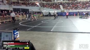 D4-106 lbs 1st Place Match - Khel Lipumano, Yuma Catholic vs Erick Galindo, Blue Ridge