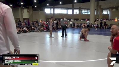 144 lbs Round 5 (6 Team) - KAIDEN CARTER, Team Gotcha vs Cameron Helton, TNWA #2