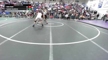 Boys 175 lbs 3rd Place Match - Eric Ruiz, Menlo-Atherton Boys vs Jason Valencia, North Salinas Boys