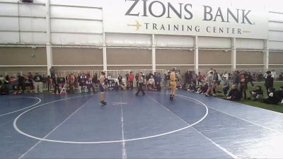 132 lbs Cons. Round 4 - Cash Grow, Mountain View vs Curtis Castleberry, American Leadership Academy