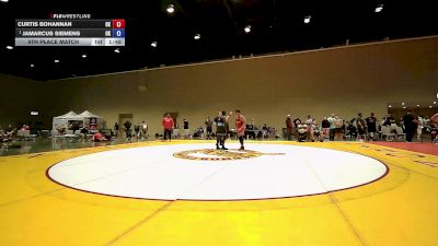 155 lbs 5th Place Match - Curtis Bohannan, OK vs JaMarcus Siemens, OK