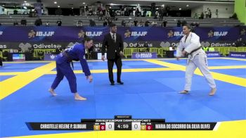 Maria Do Socorro Da Silva Olivei vs Christelle Helene P. Slimani 2026 European Jiu-Jitsu IBJJF Championship
