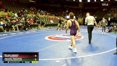 126 Class 4 lbs Cons. Round 1 - Rylan Lashley, Central (Springfield) vs Michael Poulette, Christian Brothers College