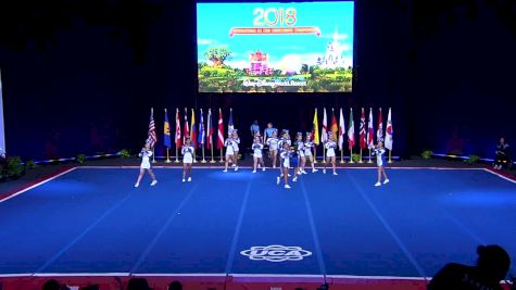 Academia De Porristas Cheer Up (Mexico) - Shooting Stars [2018 L2 Senior Small Day 1] UCA International All Star Cheerleading Championship