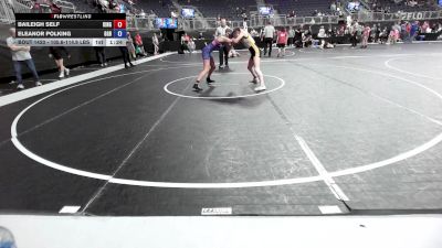 105.6-114.9 lbs 3rd Place - Baileigh Self, King Select vs Eleanor Polking, Ggb