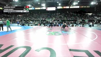 6A 144 lbs Cons. Round 1 - Brennan Smart, Centennial vs Caden Ramey, Lake City