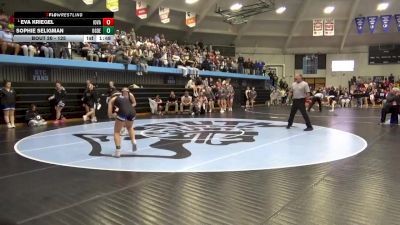125 lbs Champ. Round 1 - Eva Kriegel, Iowa Valley, Marengo vs Sophie Seligman, Ogden