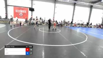 43 kg Quarterfinal - Ryan DeGeorge, Beca Gold vs Ethan Immel, Aviators