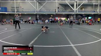 60 lbs Round 2 - Jojo Medal, Donahue Wrestling vs Braydynn Bush, Kraken