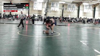 174 lbs Quarterfinal - Sergio Desiante, Virginia Tech vs Elliott Humphries, PRTC