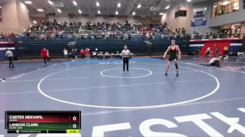 165 lbs Quarterfinal - Carter Nekvapil, Allen vs Landon Clark, Klein Cain