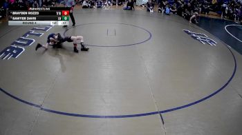 55-58 lbs Round 4 - Brayden Rozzo, SHWA vs Sawyer Davis, Legacy WC
