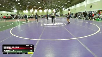 165A Quarterfinal - Graeden Demario, Deer Creek (ED) vs Je`varis Clay, Conroe Woodlands College Park