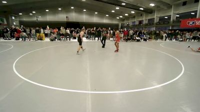 144 lbs Champ. Rd Of 16 - John Aunan, Iowa vs Lincoln Steele, Team Idaho Wrestling Club