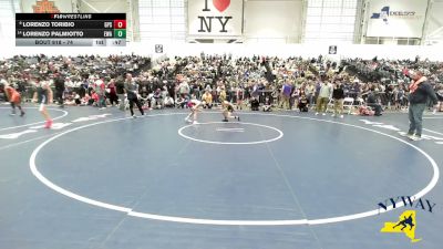 74 lbs Cons. Round 3 - Lorenzo Toribio, GPS vs Lorenzo Palmiotto, Empire Wrestling Academy
