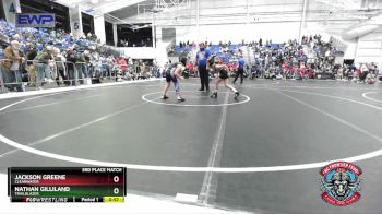 80-88 lbs 3rd Place Match - Jackson Greene, Clearwater vs Nathan Gilliland, Trailblazer