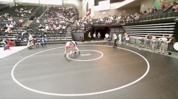 116 lbs Champ. Round 2 - Mason Clark, Stansbury vs Ridger Shaw, Hurricane