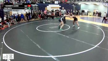 155 lbs. Champ. Round 2 - Elizabeth Laurin, West Creek vs Eve Smith, Waynesville