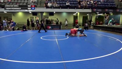 175 lbs Quarters - Christian Snell, South Side Wrestling Club vs Noah Fitzgerald, Red Cobra Wrestling Academy