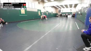 150 lbs Cons. Round 2 - Branden Auren, Brawley vs Ayers Reich, Cathedral Catholic