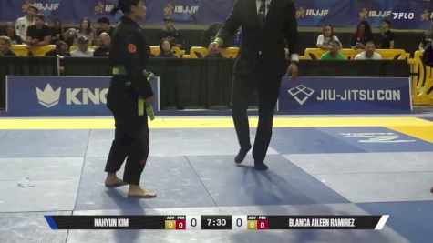 Blanca Aileen Ramirez vs Nahyun Kim 2026 Pan Jiu Jitsu IBJJF Championship