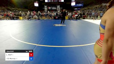 142 lbs Cons 16 #1 - Lizzy Wolf, IA vs Brooke-Lynn Murray, NY