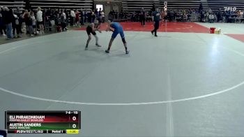 115 lbs Cons. Round 2 - Austin Sanders, Maple River/USC vs Eli Phrakonkham, Fosston-Bagley Brawlers