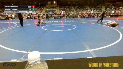 70 lbs 5th Place - Pierce Teainor, Monster Garage vs Brodey Green, Thoroughbred Wrestling Academy