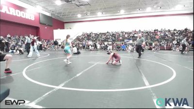 75 lbs Rr Rnd 1 - Ruby Chill, Perry Wrestling Academy vs Hanna Lollis, Cowboy Wrestling Club