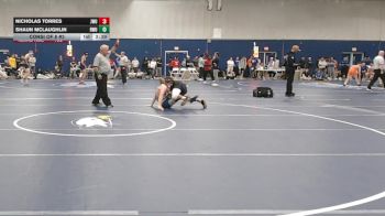 141 lbs Consi Of 8 #2 - Nicholas Torres, Johnson & Wales (RI) vs Shaun McLaughlin, Roger Williams