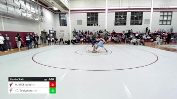 157 lbs Consi Of 8 #1 - Henry Blickhahn, St. Anne-Pacelli Catholic vs Callen Bridgman, Chattanooga Christian