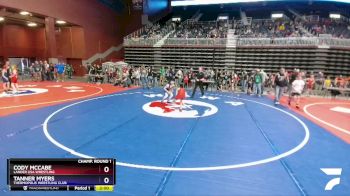 86 lbs Champ. Round 1 - Cody McCabe, Lander USA Wrestling vs Tanner Myers, Thermopolis Wrestling Club