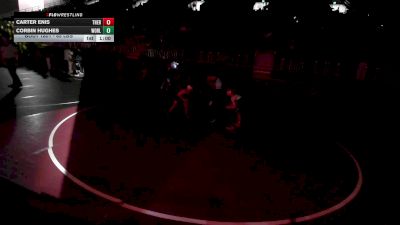 65 lbs Rr Rnd 1 - Carter Enis, Thermopolis WC vs Corbin Hughes, Worland WC