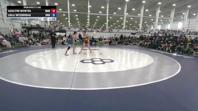 115 lbs Adalyne Montiel, Washington J vs Leila Witzerman, California Gold J