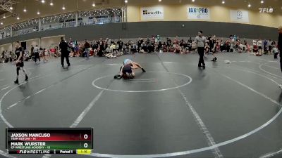 80 lbs Round 3 - Mark Wurster, CP Wrestling Academy vs Jaxson Mancuso, Team Gotcha