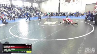 147 Boys Cons. Round 5 - Israel Enciso, Mission Hills vs Jack Hamilton, Scripps Ranch