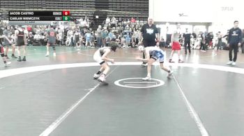77 lbs Rr Rnd 5 - Jacob Castro, RedNose Wrestling School - MSC vs Caelan Niemczyk, Estebuilt WC - MSC