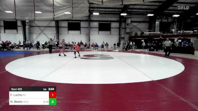 125 lbs Final - Fred Luchs, Rhode Island College vs Nikko Beato, Coast Guard