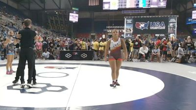 145 lbs Cons. Rd Of 32 - Marli Denmark, Texas vs Aaliyah Morrow, New York