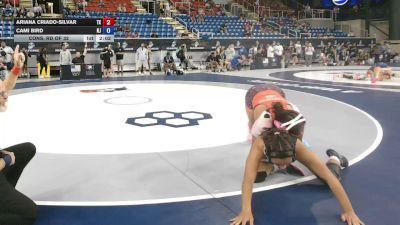 130 lbs Cons. Rd Of 32 - Ariana Criado-Silvar, Texas vs Cami Bird, New Jersey
